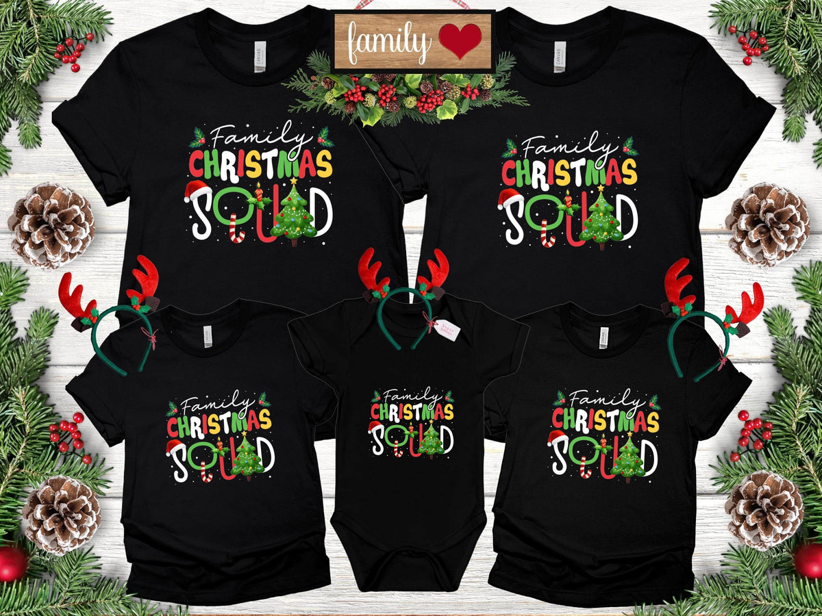Christmas Family Squad ShirtChristmas Family ShirtChristmas GiftHoliday GiftChristmas Family Matching ShirtChristmas Sweatshirt Sweatshirt – Feel-Good Design · Trending Graphic Apparel