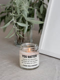 Funny Physics Gift EMC2 You Matter You Energy Physicist Gift Physics Teacher Present Vanilla Scented Candle Graphic Tee – Easygoing Wear · Great Gift For Fans