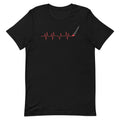 Paintbrush Heartbeat Painter Heartbeat Artist Heart I love painting Unisex t shirt Graphic Tee – Warm & Stylish · Great Gift For Fans