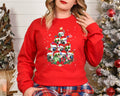 Siberian Husky Dog Gifts Xmas Christmas Adult Kids Sweatshirt Jumper Tree Santa Lover Sweatshirt – Aesthetic Look · Trending Graphic Apparel