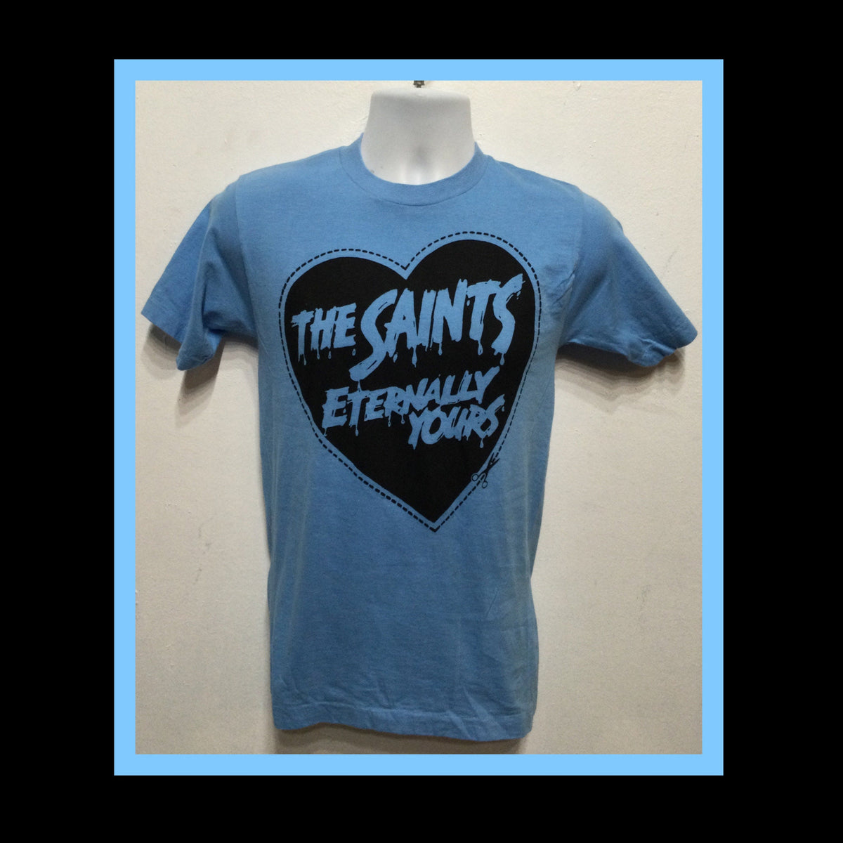 Vintage printed rock T shirt quotThe Saints Eternally Yoursquot Size small Graphic Tee – Bold Style · Must-Have Style