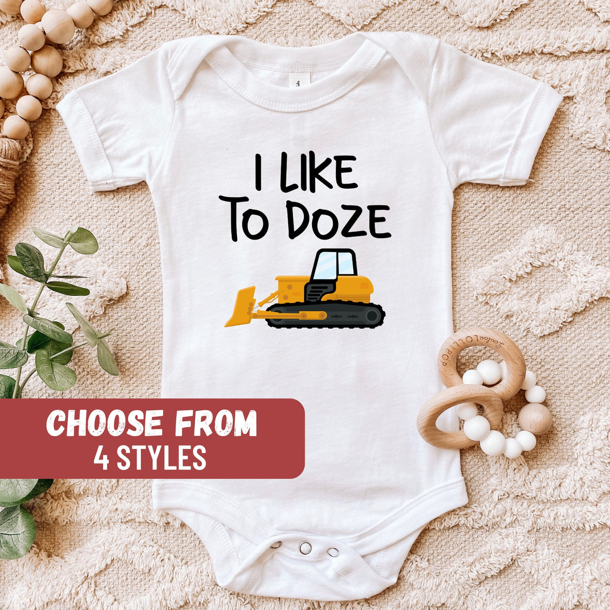 I Like To Doze Baby Bodysuit Construction Worker Baby Bodysuit Infant Bodysuit Bulldozer Baby Bodysuit Construction Baby Bodysuit Graphic Tee – Feel-Good Design · Must-Have Style