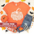 Funny Pumpkin Shirt Halloween Shirt Cute Shirt For Fall Halloween Pumpkin Shirt Pumpkin Outfit Halloween Gift Floral Pumpkin TShirt Graphic Tee – Aesthetic Look · Top Pick For Any Outfit