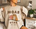 Utah Shirt Moab Utah Sweatshirt Womens Utah Crewneck Arches Pullover Delicate Arch Nature Gift Sweatshirt – Everyday Comfort · High-Quality Print