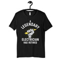Legendary Electrician Has Retired Shirt Retired Electricians TShirt Electrician Retirement Gift Hoodie Long Sleeve Tank Top Hoodie – Cozy Vibes · High-Quality Print