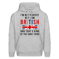 British Hoodie British Gift Uk Hoodie Uk Sweatshirt Great Britain England Hoodie England Gift United Kingdom Britain Hoodie OH1098 Hoodie – Everyday Comfort · High-Quality Print