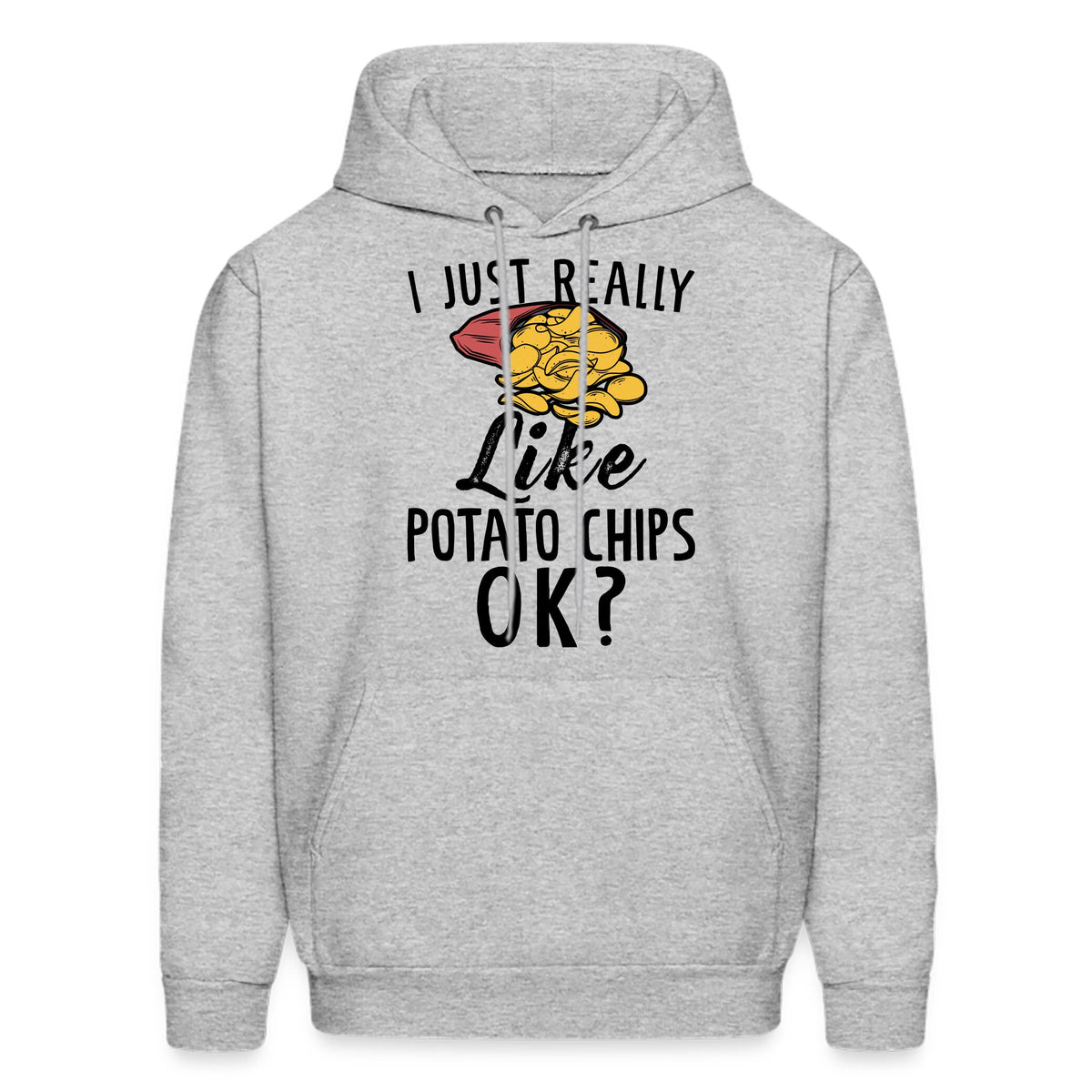 Potato Chips Hoodie Potato Chips Gift Potato Hoodie Potato Gift Food Lover Goodie Hoodie Goodie Gift OH2105 Hoodie – Everyday Comfort · Perfect For Daily Wear
