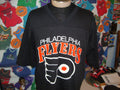 Vintage 80s Philadelphia Flyers Black Tee NHL 34 sleeve 1988 Hockey New T Shirt L Graphic Tee – Feel-Good Design · Must-Have Style
