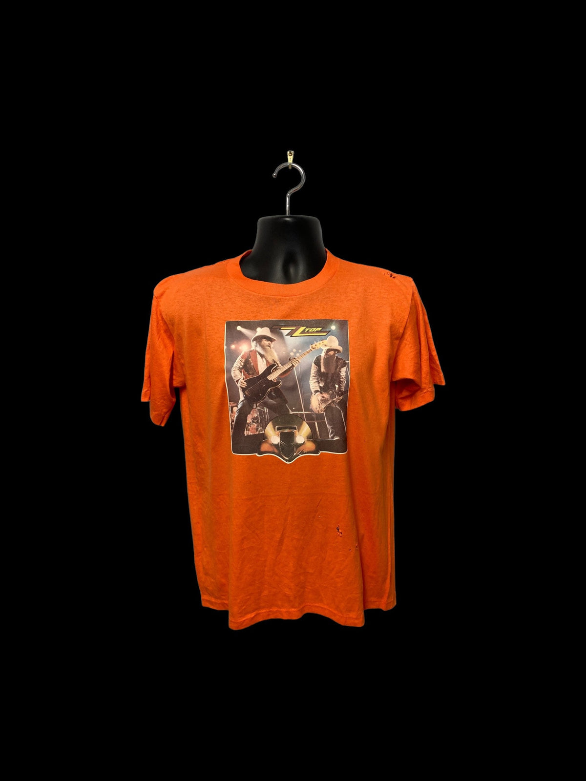 Vintage 80s ZZ Top distressed band decal t shirt E252 Graphic Tee – Fan Favorite · Must-Have Style