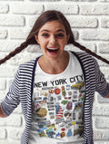 New York City Shirt NYC American Tshirt Urban Graphic Tee Manhattan Trip Print Streetwear T Shirt East Coast Liberty City Travel Art Graphic Tee – Warm & Stylish · Trending Graphic Apparel