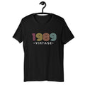 Vintage 1989 T shirt Retro 80s T shirt 80s Vintage T shirt 80s Retro t shirt Vintage Gift Retro Gift Unisex t shirt Graphic Tee – Soft Feel · Great Gift For Fans