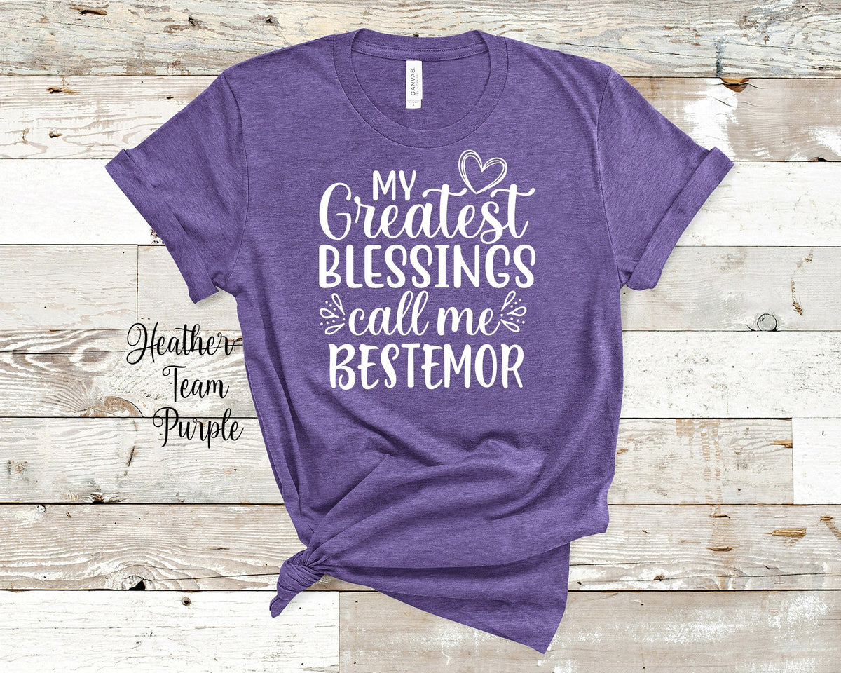 My Greatest Blessings Call Me Bestemor Grandma Tshirt Norwegian Grandmother Gift Idea for Mother39s Day Birthday Christmas Pregnancy Reveal Graphic Tee – Premium Graphic · Trending Graphic Apparel