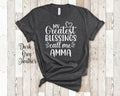 My Greatest Blessings Call Me Amma Grandma Tshirt Icelandic Grandmother Gift Idea for Mother39s Day Birthday Christmas or Pregnancy Reveal Graphic Tee – Soft Feel · Trending Graphic Apparel