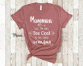 Too Cool Mammaw Grandma Tshirt Special Grandmother Gift Idea for Mother39s Day Birthday Christmas or Pregnancy Reveal Announcement Graphic Tee – Fan Favorite · Trending Graphic Apparel