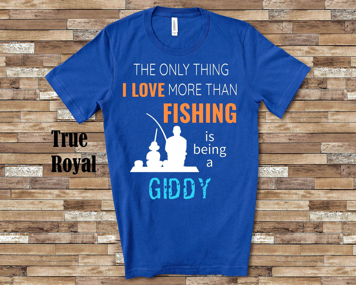 Love More Than Fishing Giddy Tshirt Long Sleeve Shirt Sweatshirt or Tank Top Syrian Grandfather Father39s Day Christmas Birthday Gift Sweatshirt – Easygoing Wear · Trending Graphic Apparel