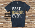 Best Granddaddy Shirt Granddaddy Gift from Granddaughter Grandson Birthday Fathers Day Christmas Gifts for Granddaddy Graphic Tee – Everyday Comfort · Top Pick For Any Outfit