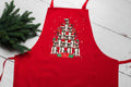 Baking Apron Jack Russell Terrier Dog Christmas Cooking Apron Unique Xmas Gift Idea BBQ Kitchen Apron For Women And Men Holiday Season Graphic Tee – Bold Style · High-Quality Print
