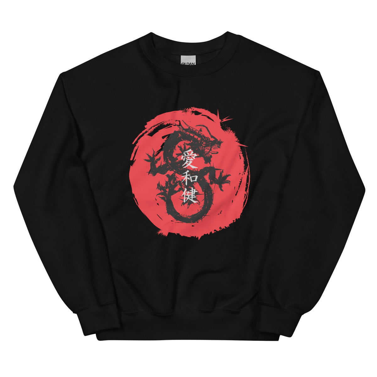 Vintage Dragon Sweater Japanese Aesthetic Shirt Tattoo Art Outfit Edgy Clothing Retro Apparel Soft Grunge Clothes Japan Streetwear Graphic Tee – Bold Style · Perfect For Daily Wear