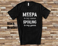 Meepa Is My Name Grandpa Tshirt Special Grandfather Gift Idea for Father39s Day Birthday Christmas or Pregnancy Reveal Announcement Graphic Tee – Aesthetic Look · Trending Graphic Apparel
