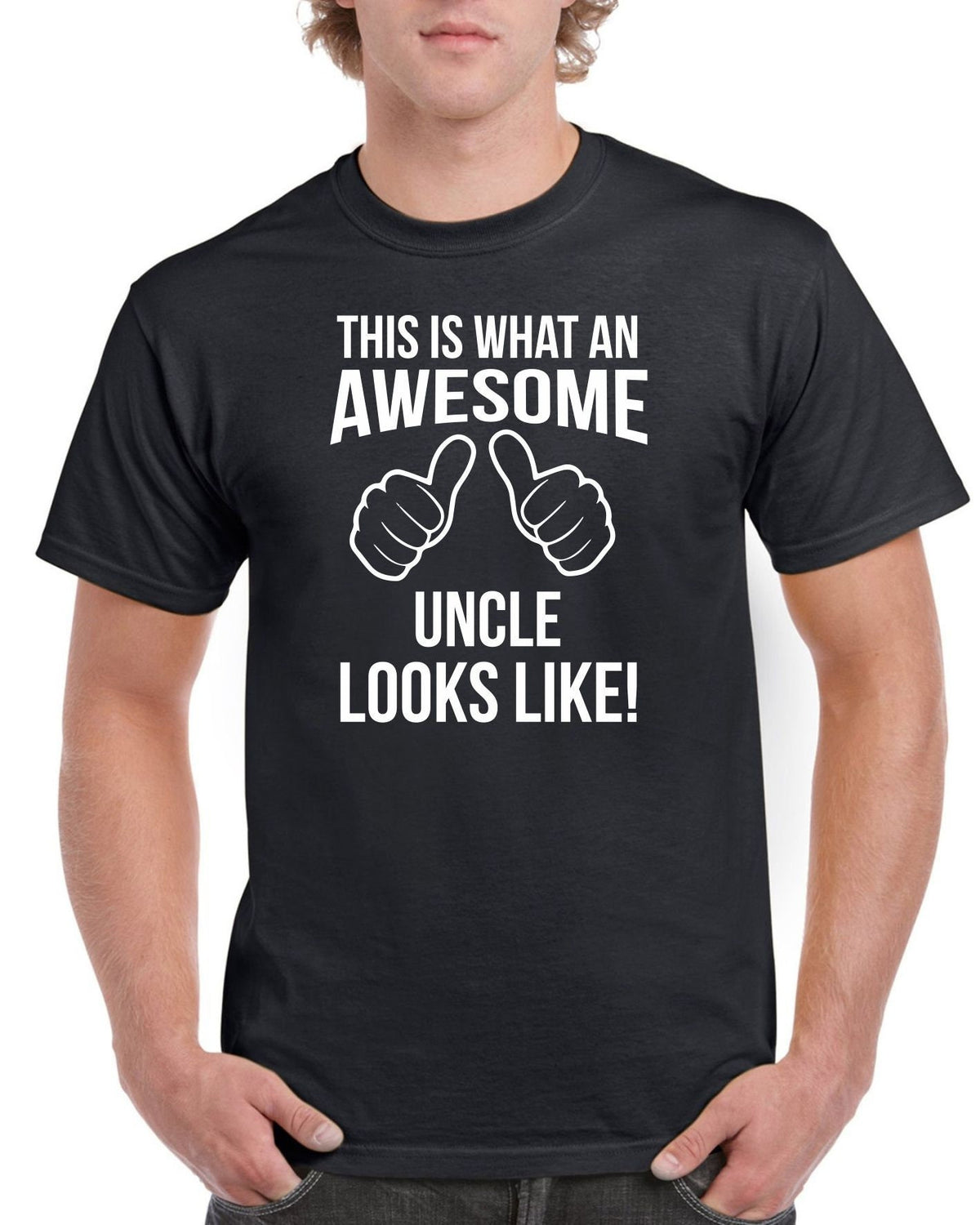Uncle Birthday TShirt Gifts Presents This Is What An Awesome Uncle Looks Like Christmas Gift Unisex Top Graphic Tee – Cozy Vibes · Must-Have Style