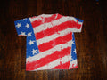 Vintage 9039s American Flag AOP All Over Print 4th of July Political Election T Shirt M Graphic Tee – Warm & Stylish · Perfect For Daily Wear