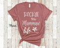Rockin39 This Mammaw Life Grandma Tshirt Special Grandmother Gift Idea for Mother39s Day Birthday Christmas or Pregnancy Reveal Announcement Graphic Tee – Fan Favorite · High-Quality Print