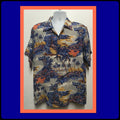 HS243 Vintage 1940s50s rayon crepe Hawaiian shirt by Royal Hawaiian Graphic Tee – Everyday Comfort · Trending Graphic Apparel
