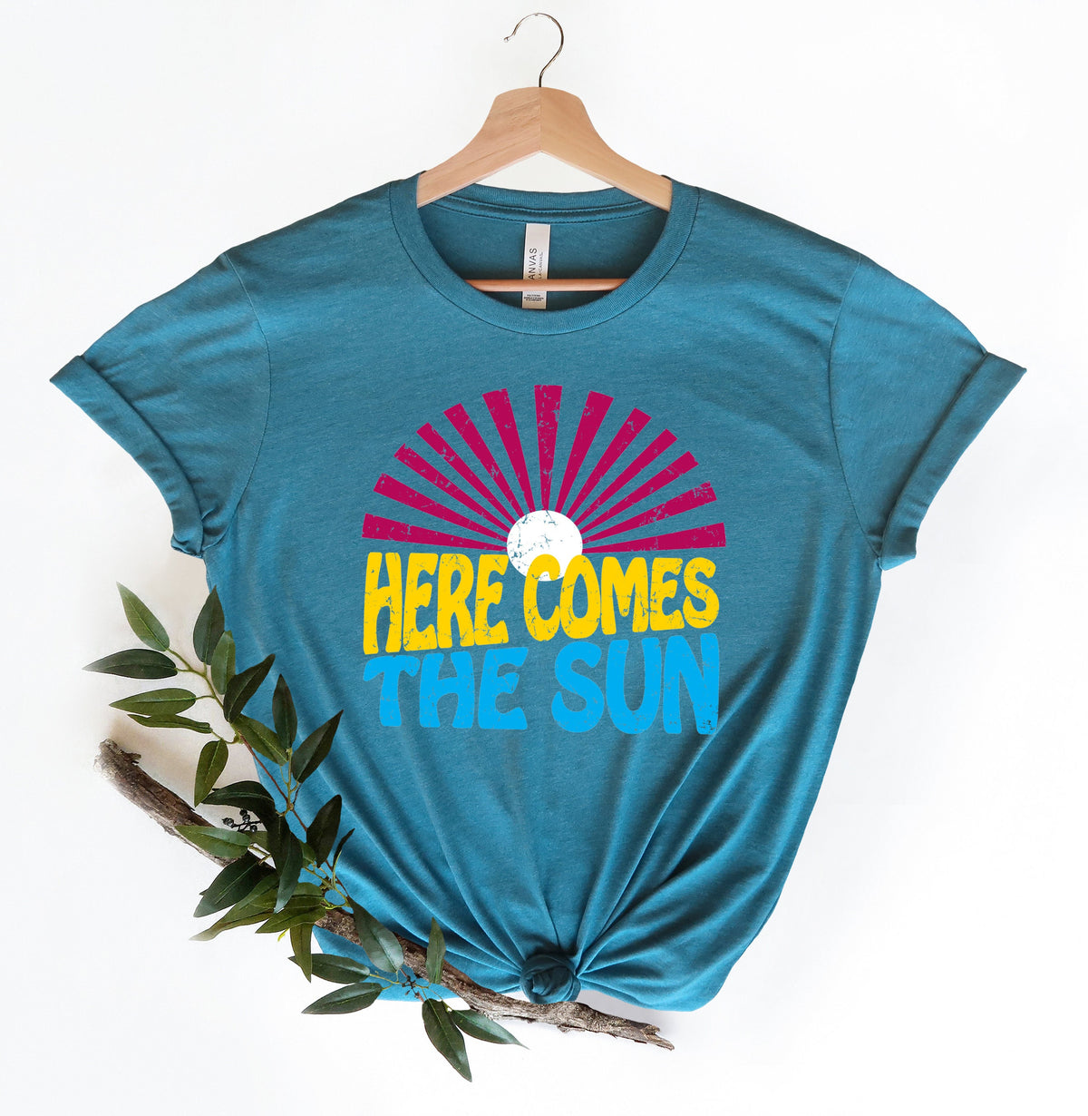 Here Comes the Sun Shirt Summer Shirt Vacation Shirt Beach Shirt Summer Vacation Shirt Beach Vacation Shirt Beach Shirt Summer Outfit Graphic Tee – Premium Graphic · Perfect For Daily Wear