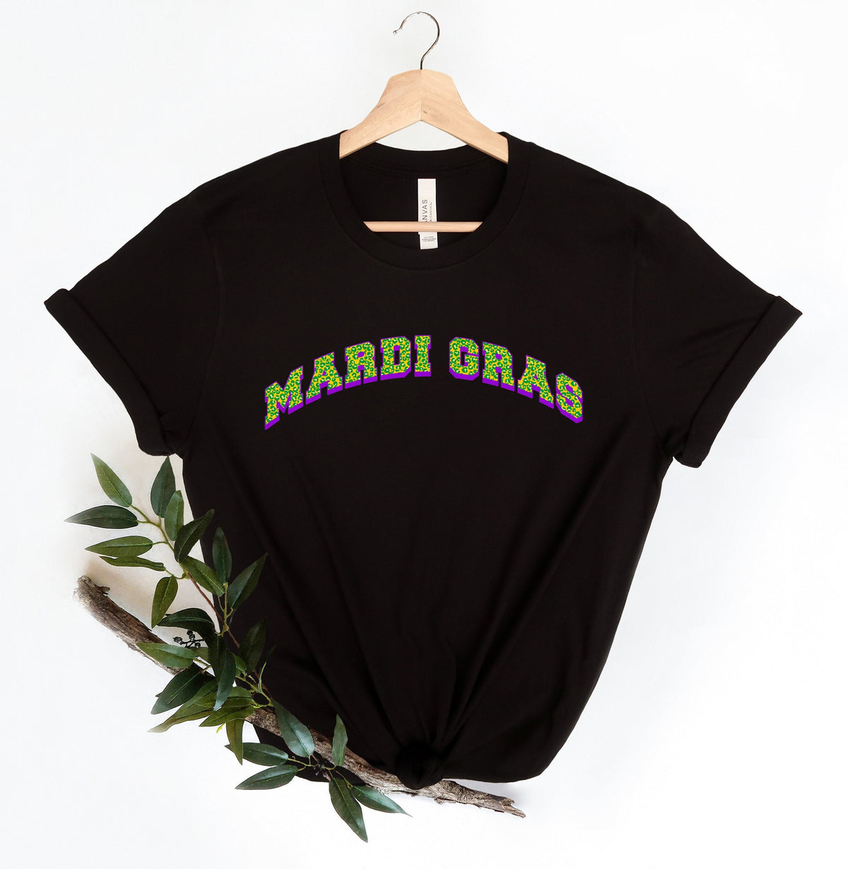 Mardi Gras Leopard Varsity Sweatshirt Nola ShirtFat Tuesday ShirtFlower de luce ShirtLouisiana ShirtSaints New Orleans ShirtMardi Gras Sweatshirt – Premium Graphic · Great Gift For Fans