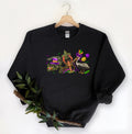Mardi Gras alligator pelican crawfish Sweatshirt Nola ShirtFat Tuesday ShirtFlower de luce ShirtLouisiana ShirtSaints New Orleans Shirt Sweatshirt – Bold Style · High-Quality Print