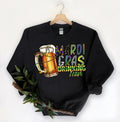 Mardi Gras Drinking Team SweatshirtNola ShirtFat Tuesday ShirtFlower de luce ShirtLouisiana ShirtSaints New Orleans TeeMardi Gras Day Sweatshirt – Aesthetic Look · High-Quality Print