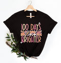 100 Days Brighter shirt100 Days Brighter ShirtTeacher Shirt100th Day Of SchoolBack To School ShirtTeacher Appreciationgirly school Tee Graphic Tee – Easygoing Wear · Great Gift For Fans