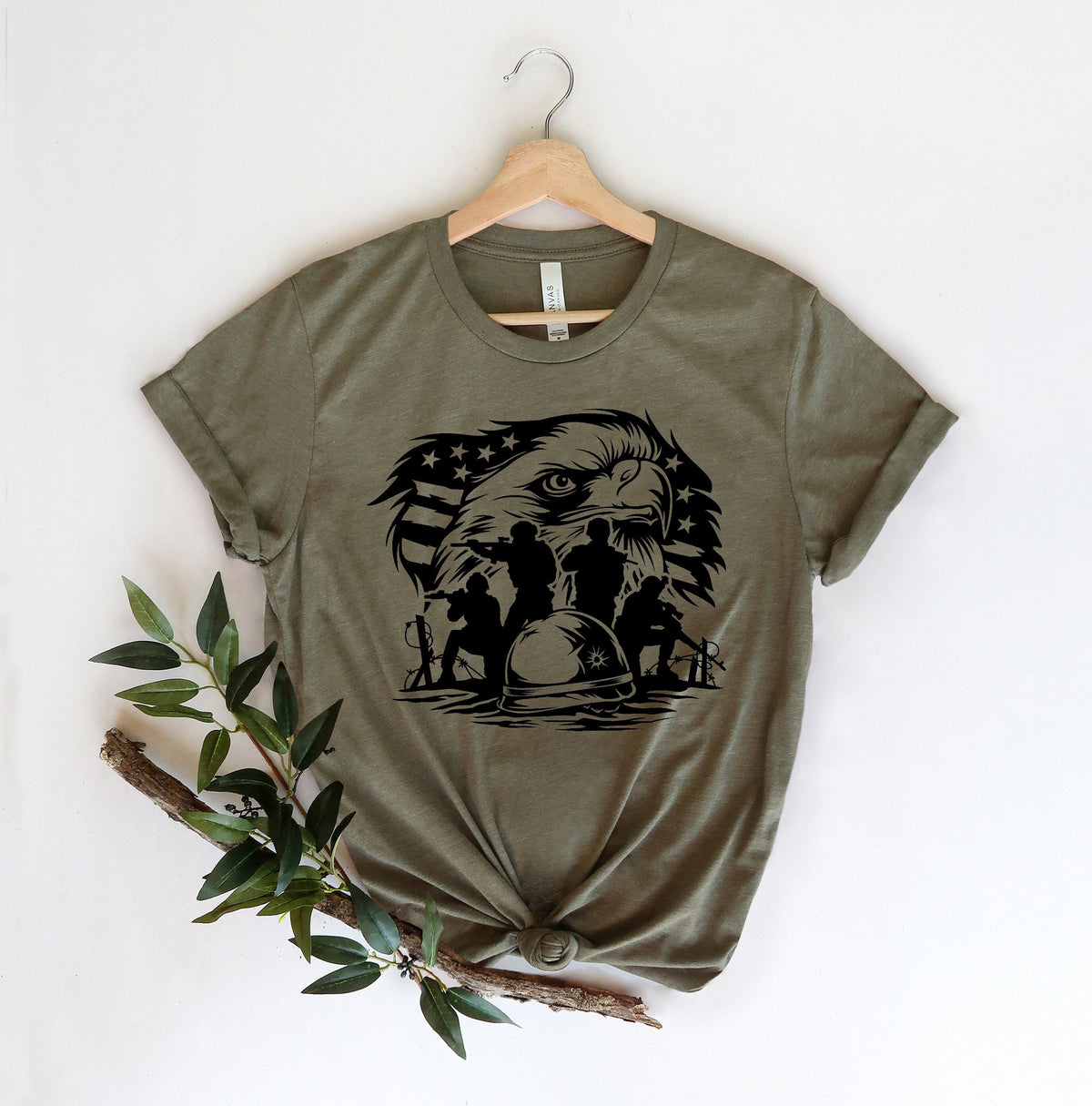 US Patriotic Eagle Soldier ShirtAmerican Troops ShirtAmerican Shirts4th Of JulyPatriotic ShirtArmy TeeArmy Veteran FlagMilitary Eagle Graphic Tee – Bold Style · Must-Have Style