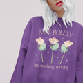 History Sweatshirt with Roses Anne Boleyn Did Nothing Wrong Floral Tudor History Shirt for History Student Teacher Appreciation Gift Sweatshirt – Feel-Good Design · Perfect For Daily Wear