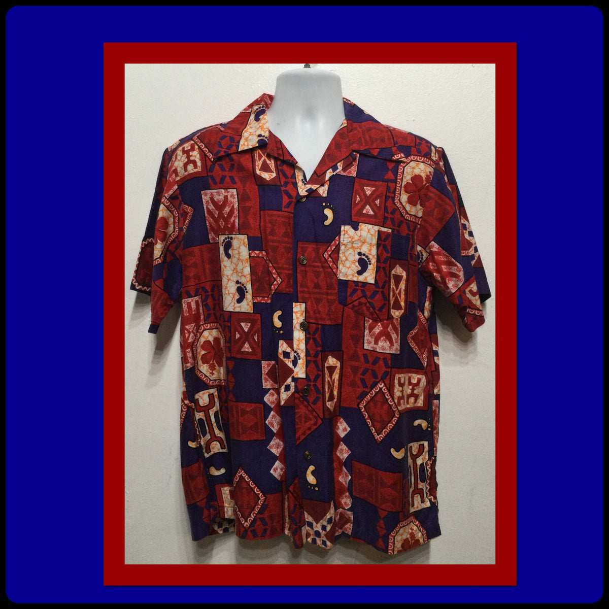 HS101 Vintage 1960s70s cotton Hawaiian shirt by Diamond Head Sportswear Graphic Tee – Feel-Good Design · Great Gift For Fans