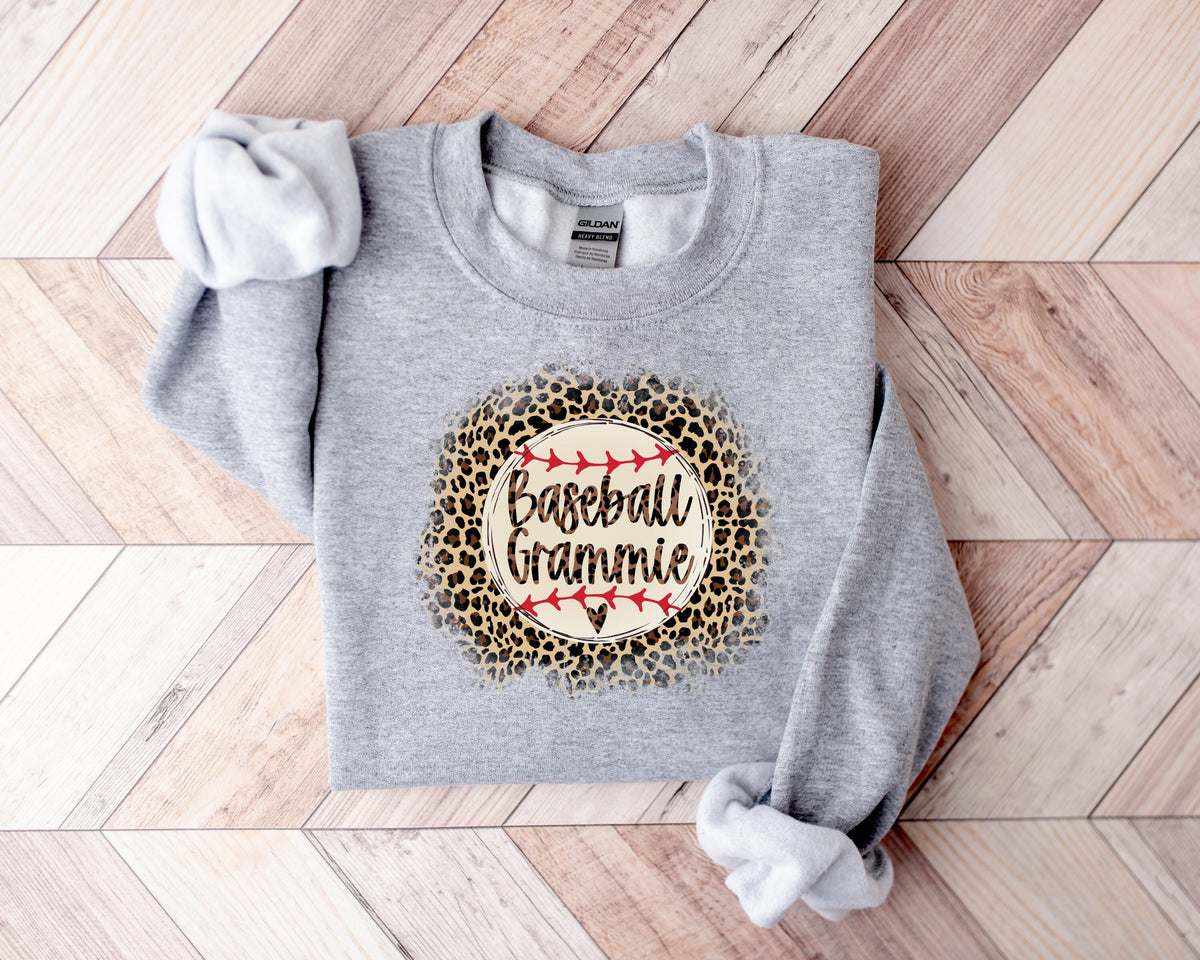 Leopard Baseball Grammie Sweatshirt Baseball Grammie Sweatshirt Leopard Baseball Nana Shirt Baseball Nana Hoodie Leopard Baseball Shirt Hoodie – Bold Style · Perfect For Daily Wear
