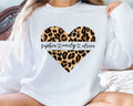 Leopard Mama Sweatshirt Mother39s Day Gift Leopard Heart Pullover Custom Mom Sweatshirt With Names Mom Crewneck Sweatshirt Sweatshirt – Feel-Good Design · Top Pick For Any Outfit