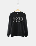 1973 Birthday Sweatshirt Retro 50th Birthday Sweater Birth Year Numbers Jumper Sweatshirt – Everyday Comfort · High-Quality Print