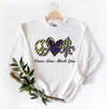 Peace Love Mardi Gras Sweatshirt Nola ShirtFat Tuesday ShirtFlower de luce teeSaints New Orleans ShirtMardi Gras CarnivalMardi Gras Sweatshirt – Everyday Comfort · Great Gift For Fans