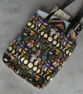 Moon Mushroom Tote Boho Forest Pattern Tree Leaf Graphic Nature Plant Print Colorful Handbag Trendy Shoulder Bag Cool Aesthetic Purse Tote Bag – Everyday Comfort · Perfect For Daily Wear