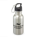 Funny Pilot Water Bottle Pilot Gift Idea Aviator Present The Sky Is Not The Limit Graphic Tee – Everyday Comfort · Trending Graphic Apparel