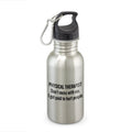 Physical Therapy Water Bottle Physical Therapist Gift Funny Physiotherapist Gift Physio Present I Get Paid To Hurt People Graphic Tee – Warm & Stylish · High-Quality Print
