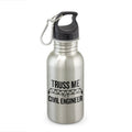 Civil Engineer Gift Truss Me Funny Present Water Bottle Civil Engineer Water Bottle Graphic Tee – Bold Style · Must-Have Style