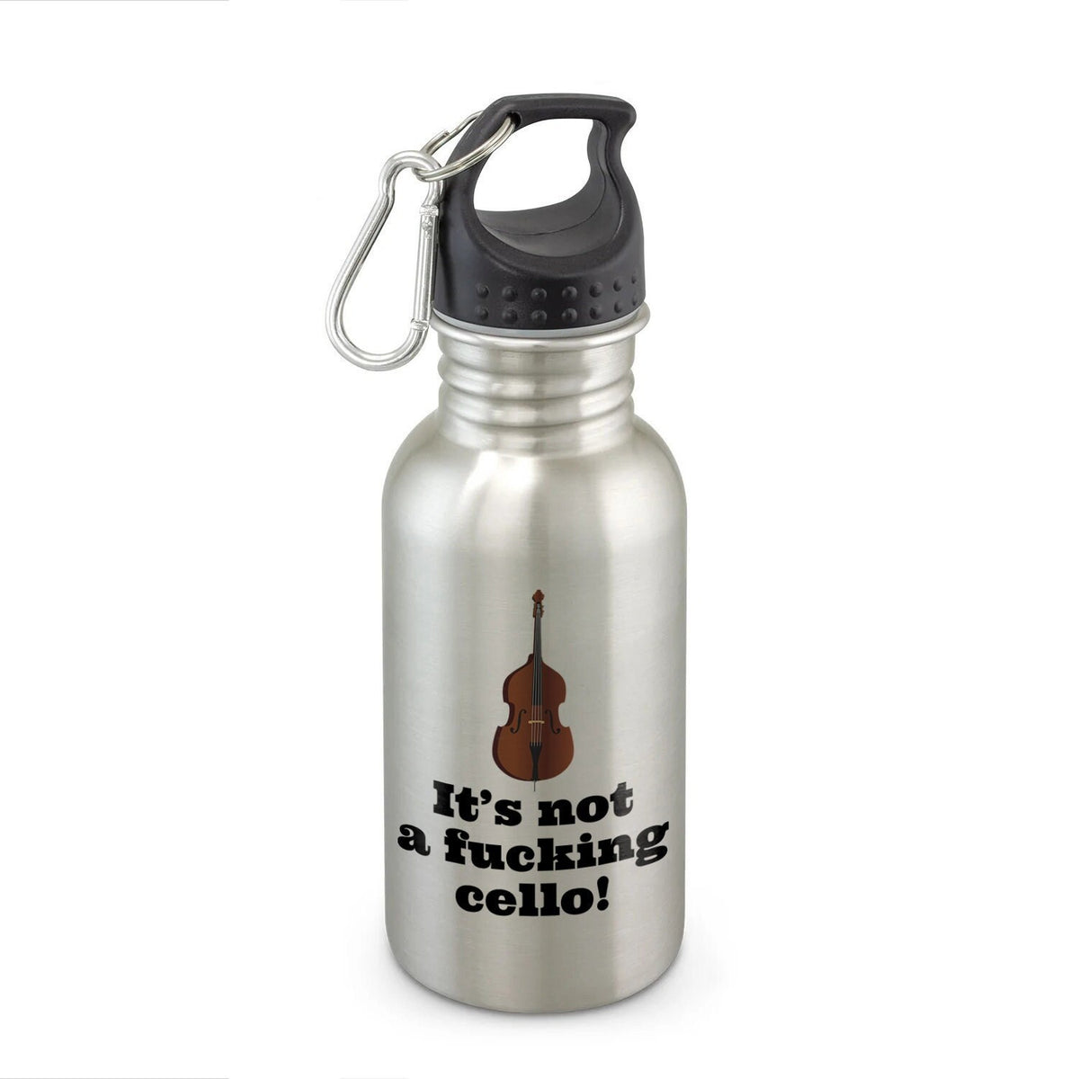 Funny Bass Water Bottle Double Bass Gift Bass Player Present Upright Bass It39s Not A Fucking Cello Graphic Tee – Warm & Stylish · Must-Have Style