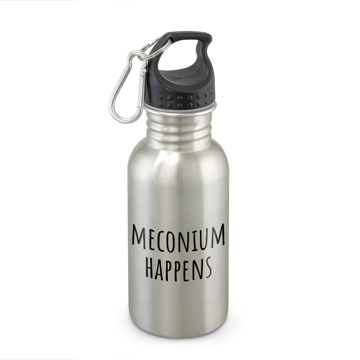Funny Midwife Water Bottle Midwife Gift Doula Gift Midwifery Present Meconium Happens Graphic Tee – Cozy Vibes · Top Pick For Any Outfit