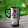 Funny Valentine Travel Mug Unromantic Valentine39s Gift I Love You More Than I Hate Your Farts Boyfriend or Husband Present Idea Graphic Tee – Cozy Vibes · Top Pick For Any Outfit
