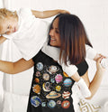 Galaxy Space Shirt Astronaut Tshirt Evil Eye Moon Print Planet Graphic Tee Boho Solar System Star Fantasy T Shirt Science Mom Gift Graphic Tee – Bold Style · High-Quality Print