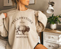 Yellowstone Sweatshirt Womens Montana Shirt Bison Crewneck Pullover Montana Gifts Sweatshirt – Premium Graphic · Must-Have Style