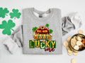 St Patrick39s lucky one Shirt Lucky Shirt Happy Go Lucky Shamrock Shirt St Patty39s Shirt St Patrick39s Day Gift Irish Shirt Graphic Tee – Aesthetic Look · High-Quality Print