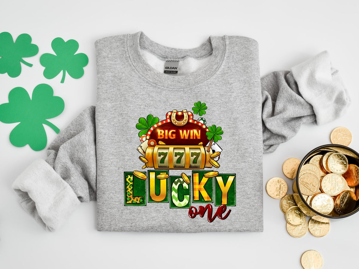 St Patrick39s lucky one Shirt Lucky Shirt Happy Go Lucky Shamrock Shirt St Patty39s Shirt St Patrick39s Day Gift Irish Shirt Graphic Tee – Aesthetic Look · High-Quality Print